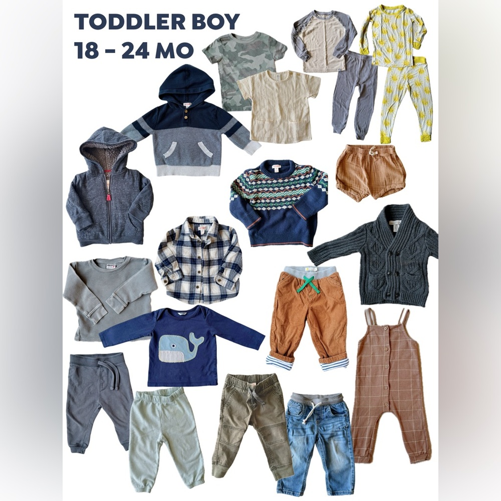 Toddler Boy Clothing Bundle/Lot 18-24 Mo  (as bundle only)